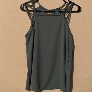 Turquoise light weight blouse